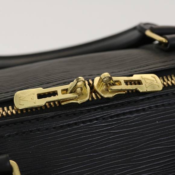 LOUIS VUITTON Epi Keepall 50 Boston Bag Noir M42962 LV Auth 40724 - Picture 16 of 16